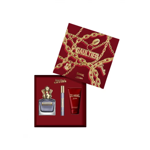 Jean Paul Gaultier Scandal Pour Homme Gift Set - 3 Pcs for Men 100ml & 10ml & 75 ml - Jean paul gaultier - Image 3