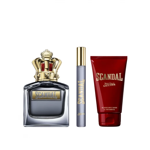 Jean Paul Gaultier Scandal Pour Homme Gift Set - 3 Pcs for Men 100ml & 10ml & 75 ml - Jean paul gaultier - Image 2
