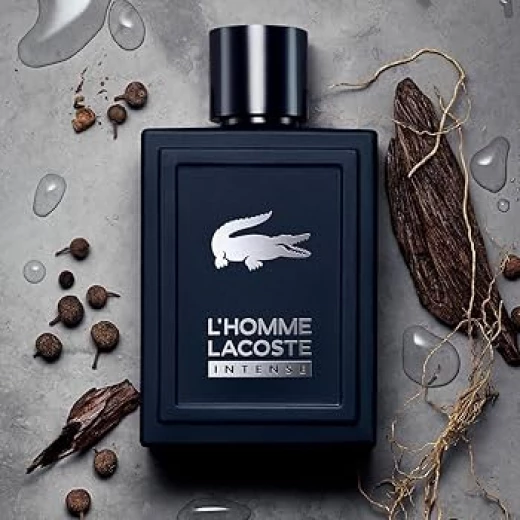 لاكوست لوم إنتنس ماء تواليت 100 مل للرجال عطر خشبي حار يدوم طويلاً - لاكوست - Image 2