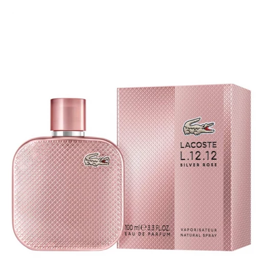 لاكوست إل 12.12 سيلفر روز ماء عطر 50 مل للنساء عطر زهري بالمسك والكمثرى لاكوست إل 12.12 سيلفر روز ماء عطر 50 مل للنساء عطر زهري بالمسك والكمثرى