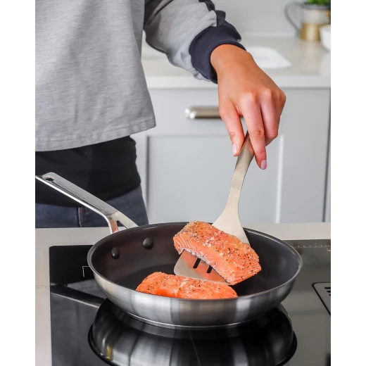 KitchenAid Premium Slotted Turner Stainless Steel - Easy Meal Prep - KitchenAid - Image 4