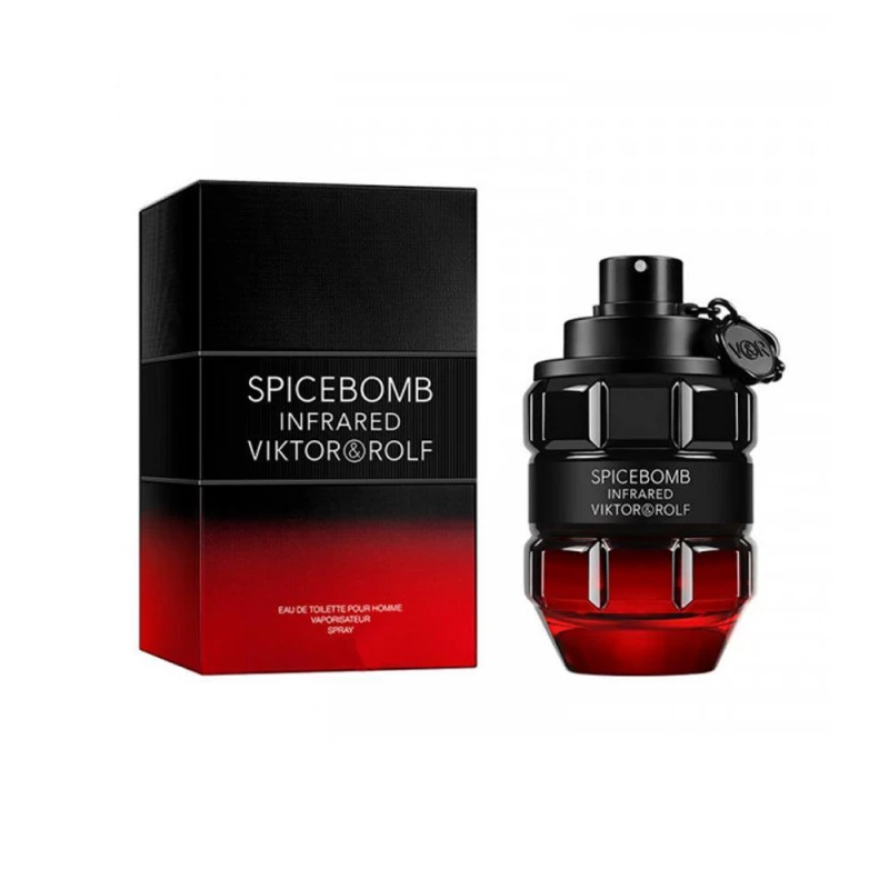عطر فيكتور آند رولف سبايس بومب إنفراريد للرجال 3.04 أونصة عطر رجالي حار وجذاب - Viktor & rolf