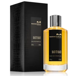 عطر مانسيرا بلاك تو بلاك أو دي بارفان 100 مل عطر جلدي شرقي للرجال والنساء