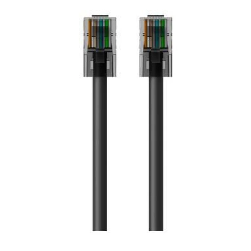 كابل تصحيح إيثرنت بيلكين Cat6 بطول 5 أمتار أسود - اتصال شبكة موثوق - بيلكين