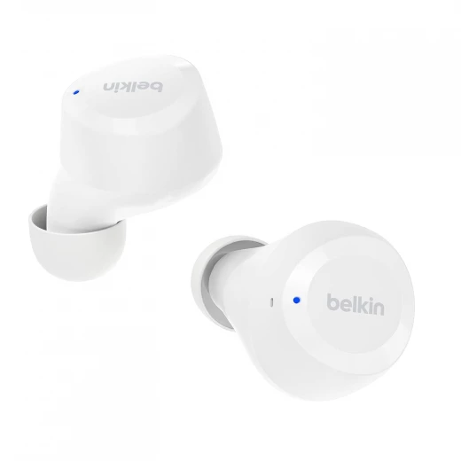 سماعات أذن لاسلكية SoundForm Bolt True، سماعات أذن لاسلكية مع عمر بطارية يصل إلى 28 ساعة ووضع أحادي، ومقاومة للعرق والماء IPX4، وسماعات رأس بلوتوث مع ميكروفون لأجهزة iPhone وGalaxy والمزيد من بيلكين سماعات أذن لاسلكية SoundForm Bolt True، سماعات أذن لاسلكية مع عمر بطارية يصل إلى 28 ساعة ووضع أحادي، ومقاومة للعرق والماء IPX4، وسماعات رأس بلوتوث مع ميكروفون لأجهزة iPhone وGalaxy والمزيد من بيلكين