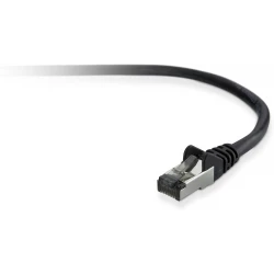 كابل إيثرنت Belkin Cat6 بطول 15 متر أسود - اتصال شبكة موثوق