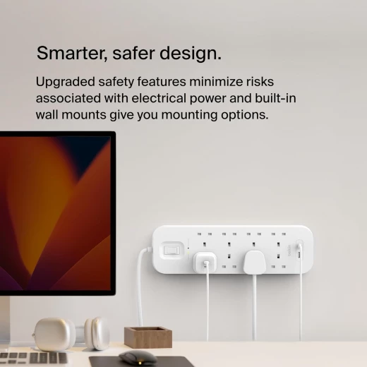 Belkin 8-Outlet Surge Protector with USB-C & USB-A Ports - Belkin - Image 4