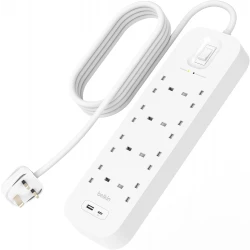 Belkin 8-Outlet Surge Protector with USB-C & USB-A Ports
