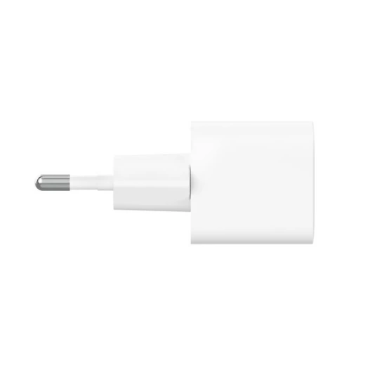 طقم شاحن حائط بيلكين 25W USB-C مع كابل 1 متر - أبيض - بيلكين - Image 2