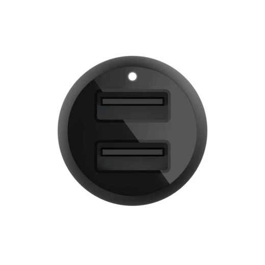 شاحن سيارة بيلكن Dual USB-A (24W) - شحن سريع للهواتف والأجهزة - بيلكين - Image 2