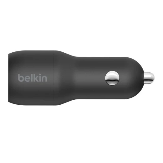 شاحن سيارة بيلكن Dual USB-A (24W) - شحن سريع للهواتف والأجهزة - بيلكين - Image 4