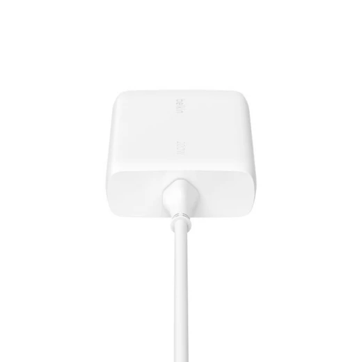 شاحن حائط بيلكين 200W USB-C GAN - 4 منافذ، شحن سريع - بيلكين - Image 4
