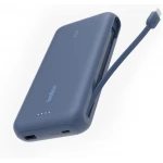 Belkin Portable Charger, Power Bank with Integrated Cable 20K PD 30W - Fast Charging USB-C Power Delivery, Portable Charger for iPhone 16 Series, iPad Pro, Galaxy S25 Series, and More - Blue - Belkin