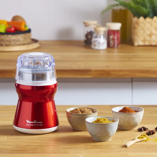 Moulinex AR110510 Coffee Grinder 50g Red - Compact & Easy to Use - MOULINEX - Image 4