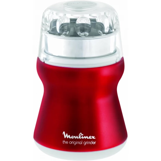 Moulinex AR110510 Coffee Grinder 50g Red - Compact & Easy to Use Moulinex AR110510 Coffee Grinder 50g Red - Compact & Easy to Use