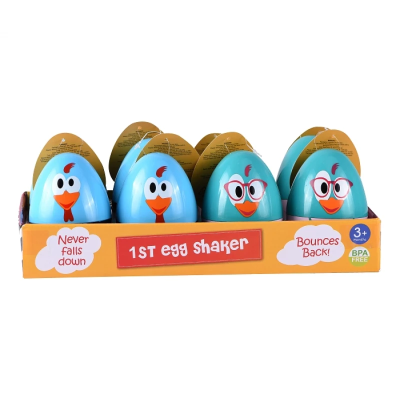 لعبة بيضة هزازة (Egg Shaker) للأطفال من عمر 3 أشهر فما فوق من إنفنببي - انفنبيبي