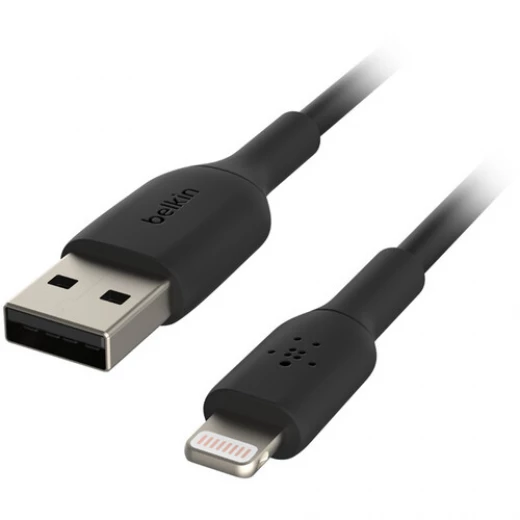كيبل بيلكن بوست تشارج USB-A إلى لايتنينغ، بطول 1 متر، أسود (عبوة من قطعتين) - بيلكين - Image 2