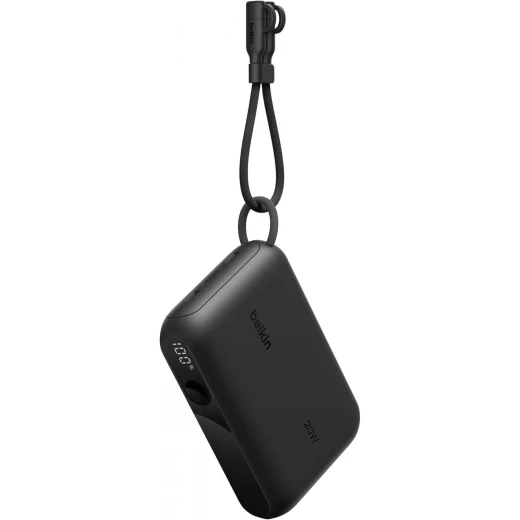 بنك طاقة Belkin 10,000mAh USB-C مع منفذين وشاشة رقمية - شحن سريع لأجهزة iPhone و Samsung بنك طاقة Belkin 10,000mAh USB-C مع منفذين وشاشة رقمية - شحن سريع لأجهزة iPhone و Samsung