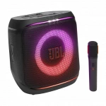مكبر صوت بلوتوث JBL PartyBox Encore 2 محمول مع ميكروفون - أسود - جي بي ال