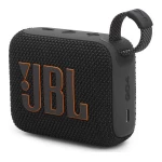 مكبر صوت JBL Go 4 محمول بتقنية البلوتوث - أسود: مقاوم للماء، صوت احترافي - جي بي ال