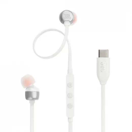 سماعات أذن JBL Tune 310C USB-C - أبيض - صوت عالي الدقة و بيور باس - جي بي ال - Image 8