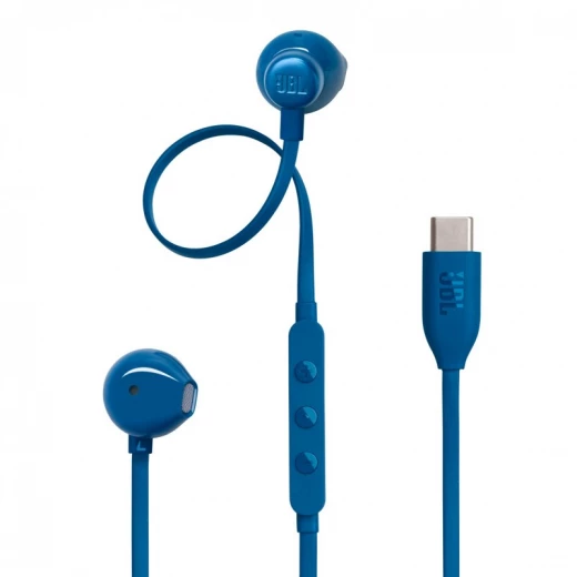 JBL Tune 305C USB-C Wired Earbuds - Blue | High-Res Audio JBL Tune 305C USB-C Wired Earbuds - Blue | High-Res Audio