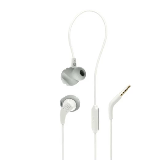 سماعات أذن JBL Endurance Run 2 سلكية - بيضاء، مقاومة للعرق، رياضية - جي بي ال - Image 3