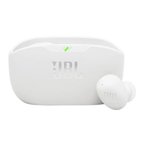 سماعات أذن لاسلكية JBL Wave Buds 2: صوت جهير عميق، أبيض، 40 ساعة تشغيل سماعات أذن لاسلكية JBL Wave Buds 2: صوت جهير عميق، أبيض، 40 ساعة تشغيل