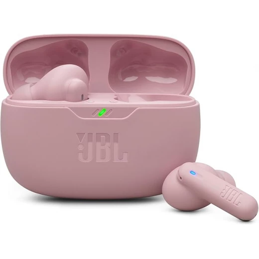 سماعات JBL Wave Beam 2 اللاسلكية حقيقية وردي - 40 ساعة تشغيل سماعات JBL Wave Beam 2 اللاسلكية حقيقية وردي - 40 ساعة تشغيل
