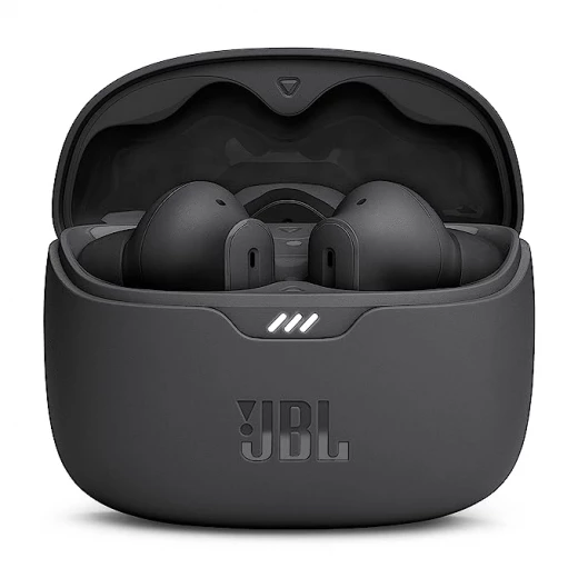 سماعات JBL Tune Beam اللاسلكية الحقيقية باللون الأسود - صوت جهير نقي - جي بي ال - Image 4