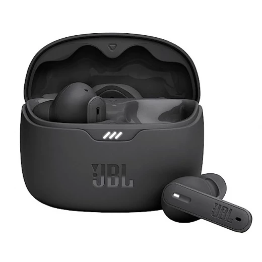 سماعات JBL Tune Beam اللاسلكية الحقيقية باللون الأسود - صوت جهير نقي سماعات JBL Tune Beam اللاسلكية الحقيقية باللون الأسود - صوت جهير نقي