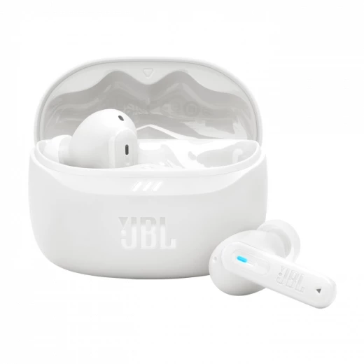 سماعات أذن لاسلكية JBL Tune Beam 2 بيضاء: إلغاء الضوضاء التكيفي وجهير نقي سماعات أذن لاسلكية JBL Tune Beam 2 بيضاء: إلغاء الضوضاء التكيفي وجهير نقي
