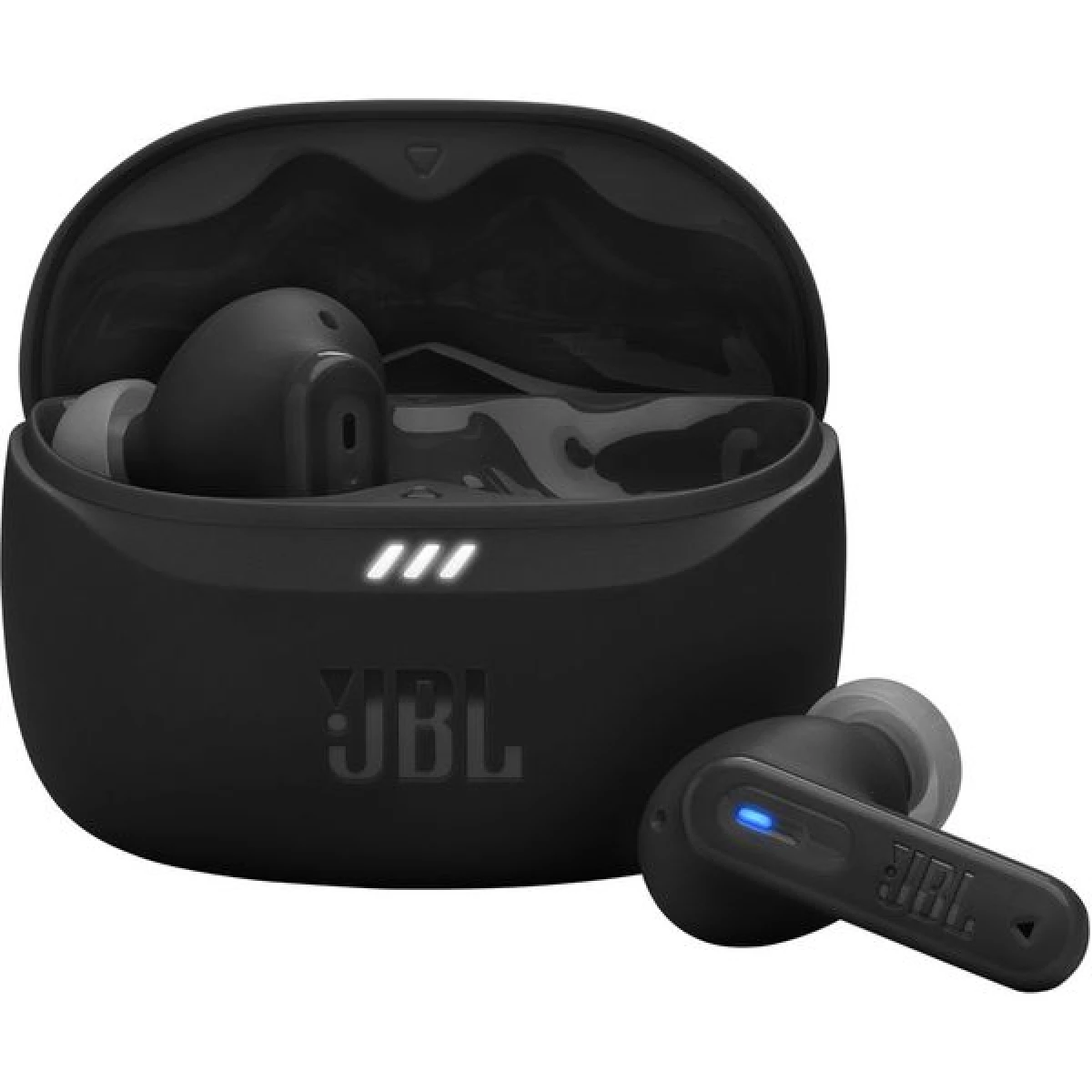 JBL Tune Beam 2 Wireless Earbuds - Black: Active Noise Cancelling