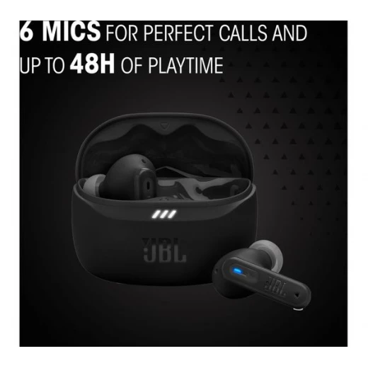 سماعات أذن JBL Tune Beam 2 اللاسلكية - أسود: إلغاء الضوضاء النشط - جي بي ال - Image 2