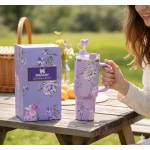 Stanley Master Cup 40oz (1182ml) – Lavender Lilac– Large Capacity Mug for Hot & Cold Drinks - AS art