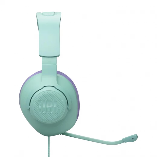 سماعة رأس JBL Quantum 100M2 للألعاب فوق الأذن (أزرق سماوي) - صوت غامر - جي بي ال - Image 6