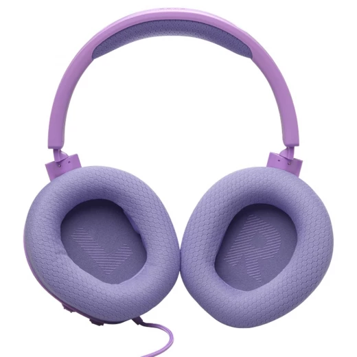 سماعة رأس JBL Quantum 100M2 للألعاب فوق الأذن (أرجواني) - صوت غامر - جي بي ال - Image 4