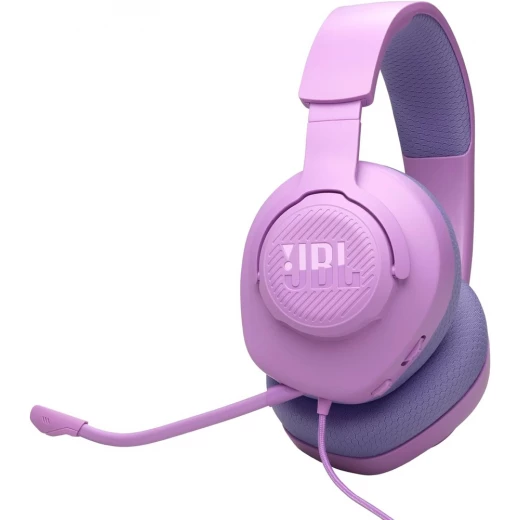 سماعة رأس JBL Quantum 100M2 للألعاب فوق الأذن (أرجواني) - صوت غامر - جي بي ال - Image 2