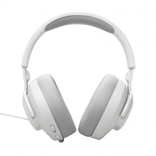 سماعة رأس JBL Quantum 100M2 للألعاب فوق الأذن بيضاء - صوت غامر - جي بي ال - Image 5