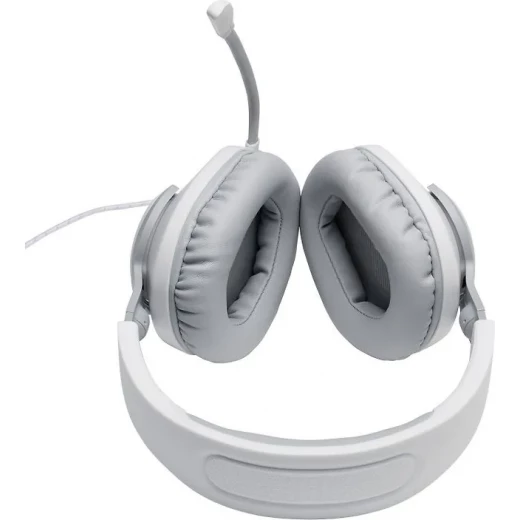 سماعة رأس JBL Quantum 100 للألعاب - أبيض - صوت غامر - جي بي ال - Image 5