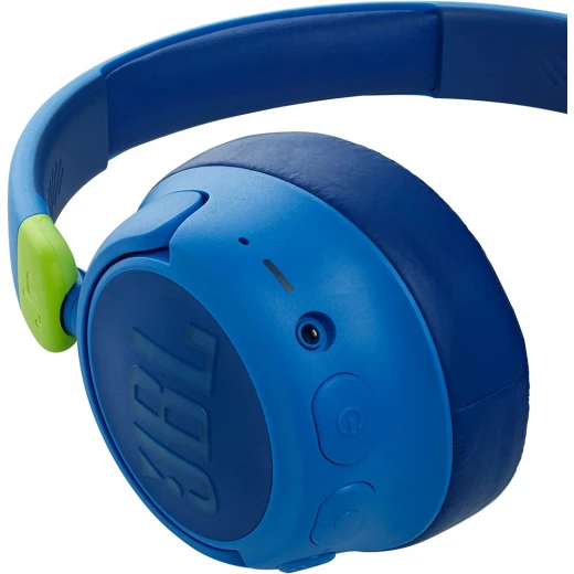سماعات رأس JBL JR460 Kids NC بلوتوث - فوق الأذن، أزرق، ANC - جي بي ال - Image 7