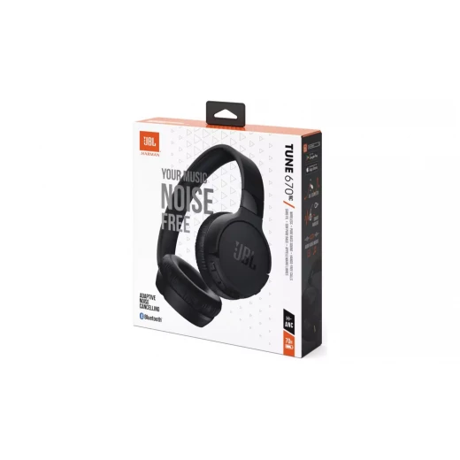 سماعات JBL Tune 670NC اللاسلكية على الأذن مع إلغاء الضوضاء التكيفي - جي بي ال - Image 3
