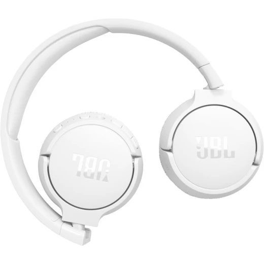 سماعات JBL Tune 670NC اللاسلكية لإلغاء الضوضاء - أبيض