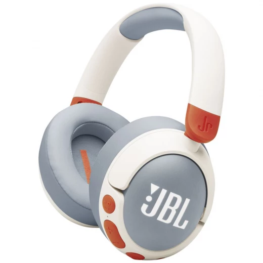 JBL JR 470NC Kids Wireless Headphones White - Noise Cancelling JBL JR 470NC Kids Wireless Headphones White - Noise Cancelling