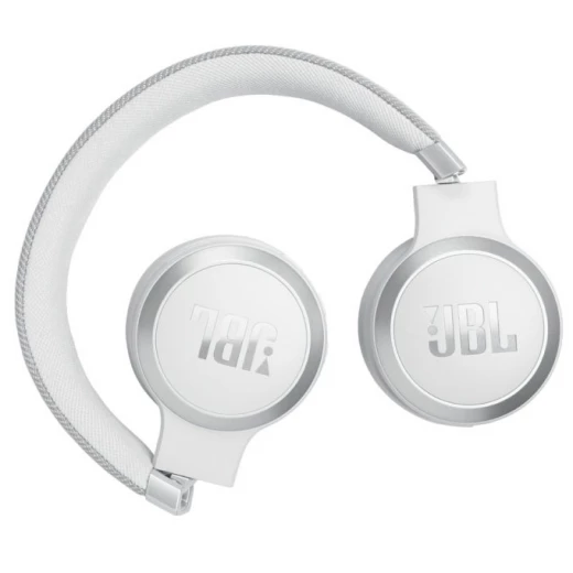 سماعات رأس JBL Live 670NC اللاسلكية على الأذن بيضاء - خاصية إلغاء الضوضاء - جي بي ال - Image 4