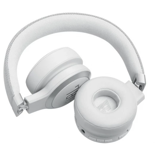 سماعات رأس JBL Live 670NC اللاسلكية على الأذن بيضاء - خاصية إلغاء الضوضاء - جي بي ال - Image 5