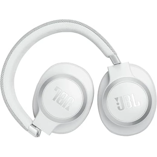 JBL Live 770NC Wireless Headphones White: Noise Cancelling, Long Battery - JBL - Image 2