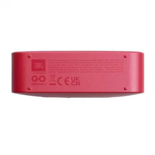 مكبر صوت بلوتوث محمول JBL Go 2 أحمر - مقاوم للماء، تصميم مضغوط - جي بي ال - Image 2