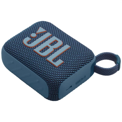 JBL Go 4 Portable Bluetooth Speaker Blue IP67 Waterproof 7H Playtime - JBL - Image 5
