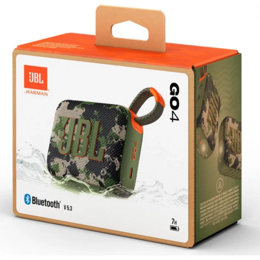 مكبر صوت بلوتوث JBL Go 4 Squad Edition محمول - مقاوم للماء IP67 - جي بي ال - Image 7